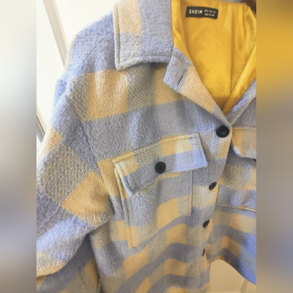 Plaid Shein Jacket - Size S/M - Picture 8 of 8